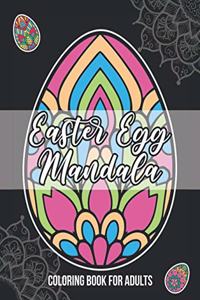 Easter Egg Mandala Coloring Book For Adults