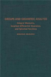 Groups & Geometric Analysis