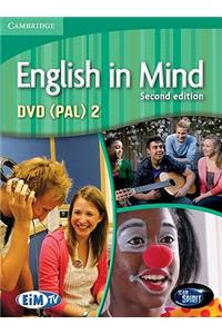 English in Mind Level 2 DVD (PAL)