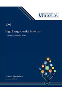 High Energy-density Materials