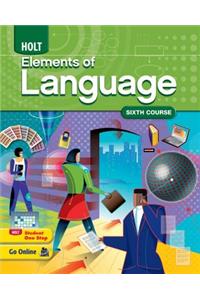 Elements of Language: Homeschool Package Grade 12 Sixth Course