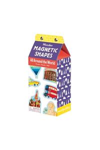 All Around the World Wooden Magnetic Shapes