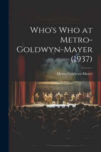 Who's Who at Metro-Goldwyn-Mayer (1937)