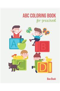 ABC Coloring Book For Preschool