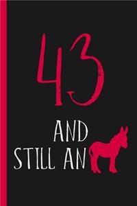 43rd Birthday Journal