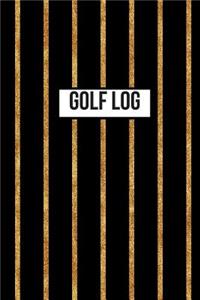 Golf Scorecard Log Book