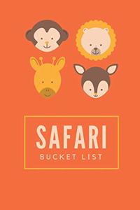 Safari Bucket List