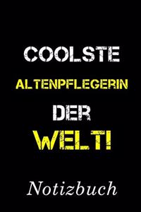Coolste Altenpflegerin Der Welt Notizbuch