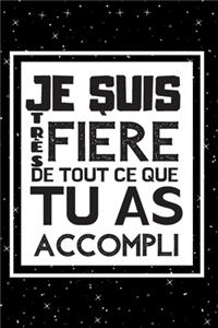Je Suis Fière De Toi Journal