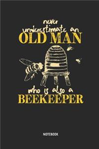 Bee Old Man Notebook