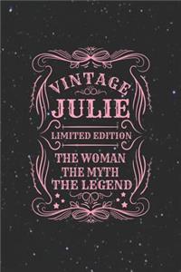 Vintage Julie Limited Edition the Woman the Myth the Legend