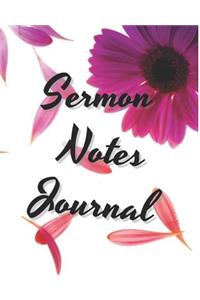 Sermon Notes Journal