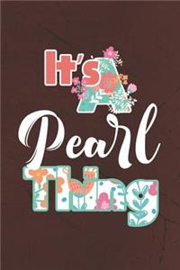 It's Pearl Thing