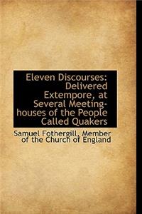 Eleven Discourses