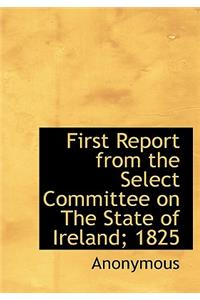 First Report from the Select Committee on the State of Ireland; 1825
