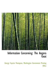 Information Concerning