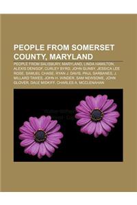 People from Somerset County, Maryland