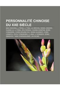 Personnalite Chinoise Du Xxe Siecle