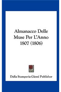 Almanacco Delle Muse Per L'Anno 1807 (1806)