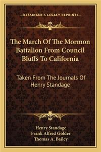 The March of the Mormon Battalion from Council Bluffs to California