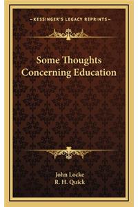 Some Thoughts Concerning Education
