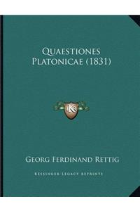 Quaestiones Platonicae (1831)