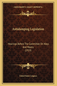 Antidumping Legislation