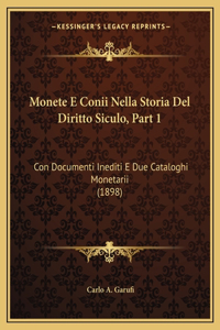 Monete E Conii Nella Storia Del Diritto Siculo, Part 1