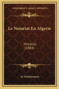 Le Notariat En Algerie