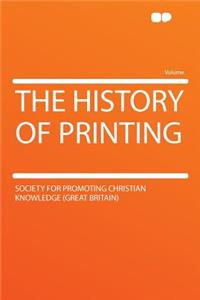 The History of Printing