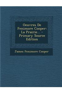 Oeuvres de Fenimore Cooper