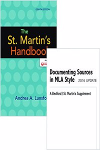 St. Martin's Handbook 8e, Cloth & Documenting Sources in MLA Style: 2016 Update