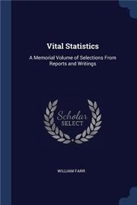 Vital Statistics