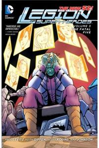 Legion of SuperHeroes Volume 3: The Fatal Five TP (The New 52)