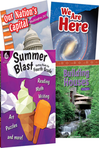 Learn-at-Home Fourth Grade 4-Book Set