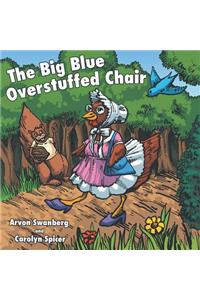 Big, Blue, Overstuffed Chair