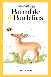 2026 Bree Merryn Bumble Buddies Slim Diary Planner