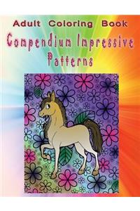 Adult Coloring Book Compendium Impressive Patterns
