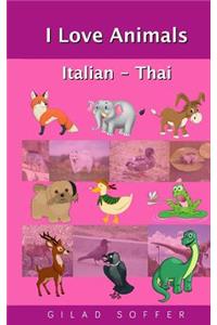 I Love Animals Italian - Thai