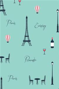 Paris Notebook & Journal. Productivity Work Planner & Idea Notepad