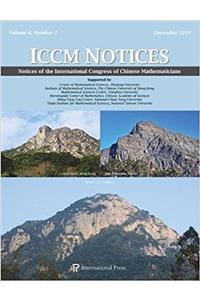 Notices of the International Congress of Chinese Mathematicians, Volume 4, Number 2 (December 2016)