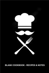 Blank Cookbook Recipes & Notes