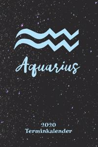 Sternzeichen Terminkalender 2020 - Wassermann Aquarius