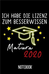 Notebook Matura 2020