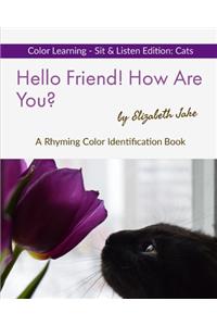 Hello Friend! How Are You? Color Learning Sit & Listen Edition