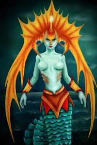 Naga Siren Dota 2 Notebook, Journal for Writing, College-Ruled
