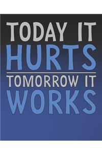 Today it Hurts, Tomorrow it Works