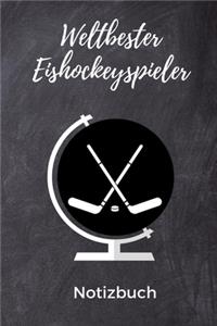 Weltbester Eishockeyspieler Notizbuch