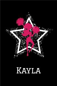 Kayla Cheerleading Notebook