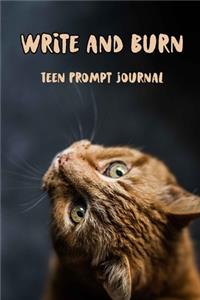 Write and Burn Teen Prompt Journal